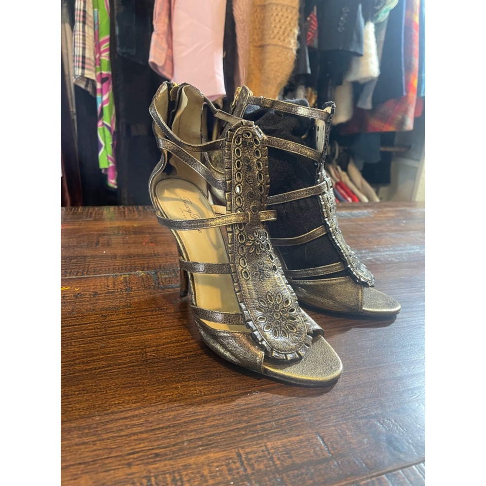 Tracy Reese New York Heels Leather Size 39.5 - Picture 8 of 15